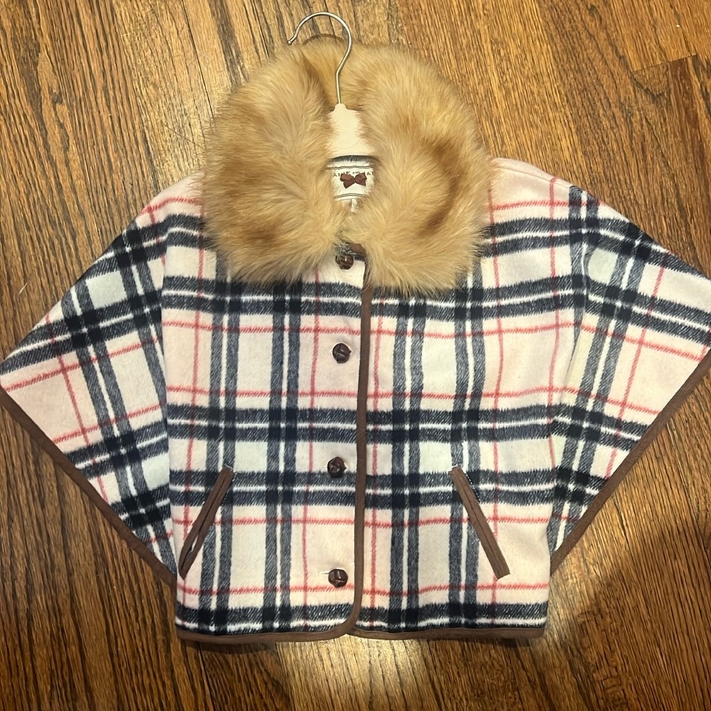 Janie and Jack cape jacket